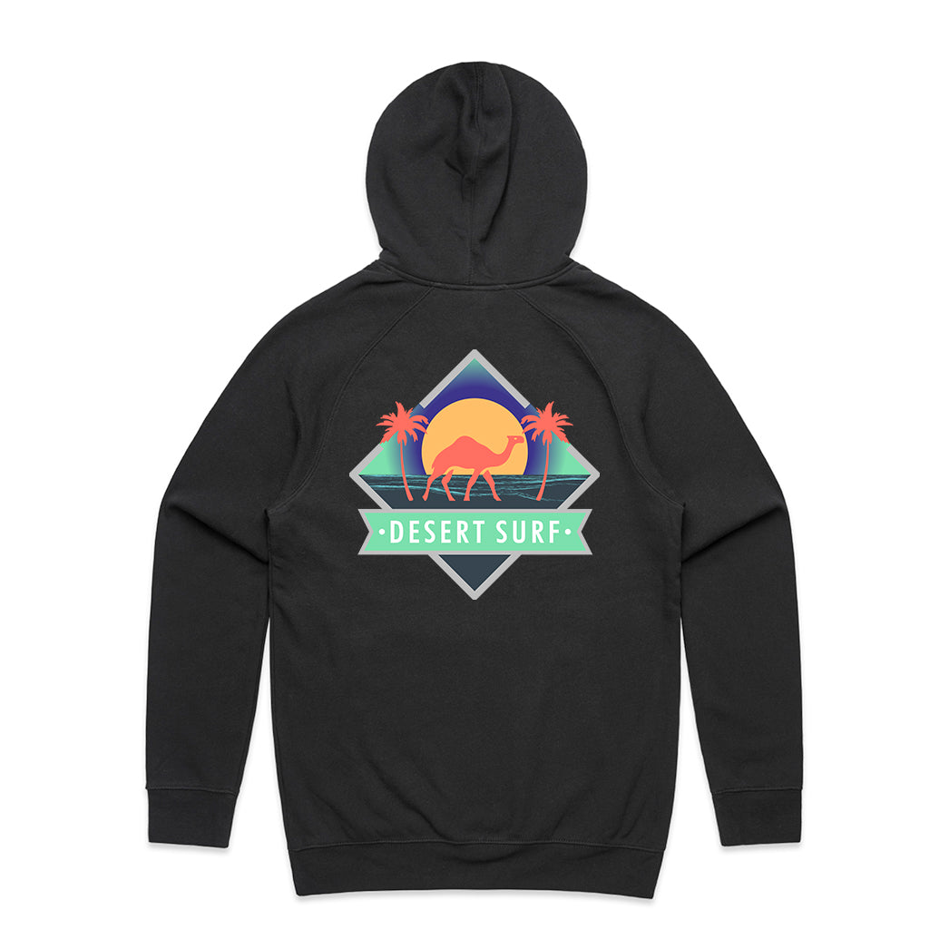 Desert Night Rider Hoodie - Midnight Obsidian (Men's)