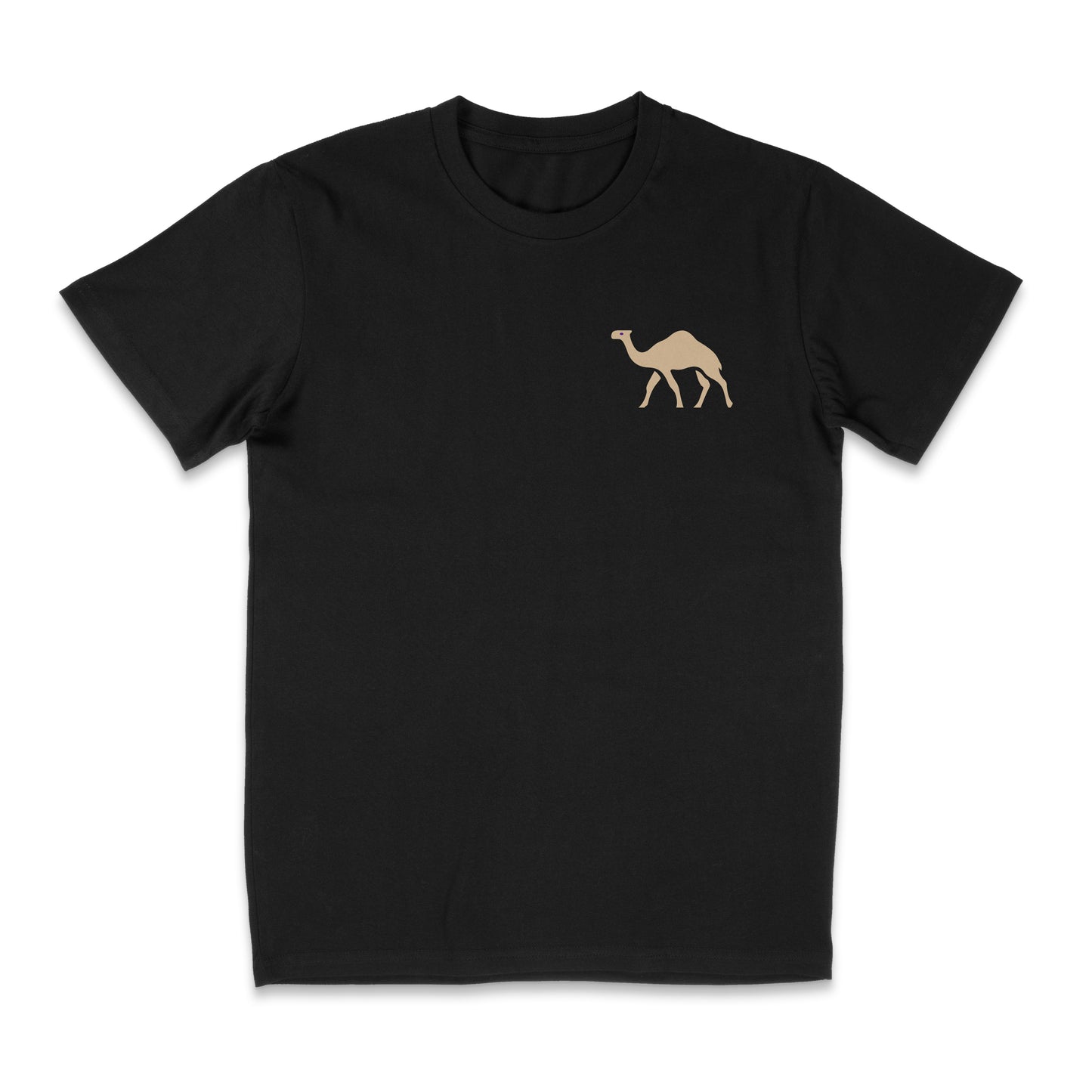 Desert Surf T-Shirt - Classic Camel Logo - Black (3 Variants)