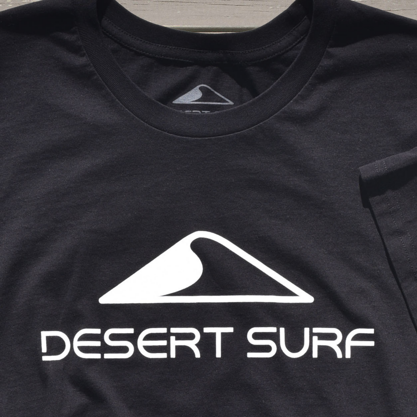 Desert Surf  - Short Sleeve T-Shirt - Black