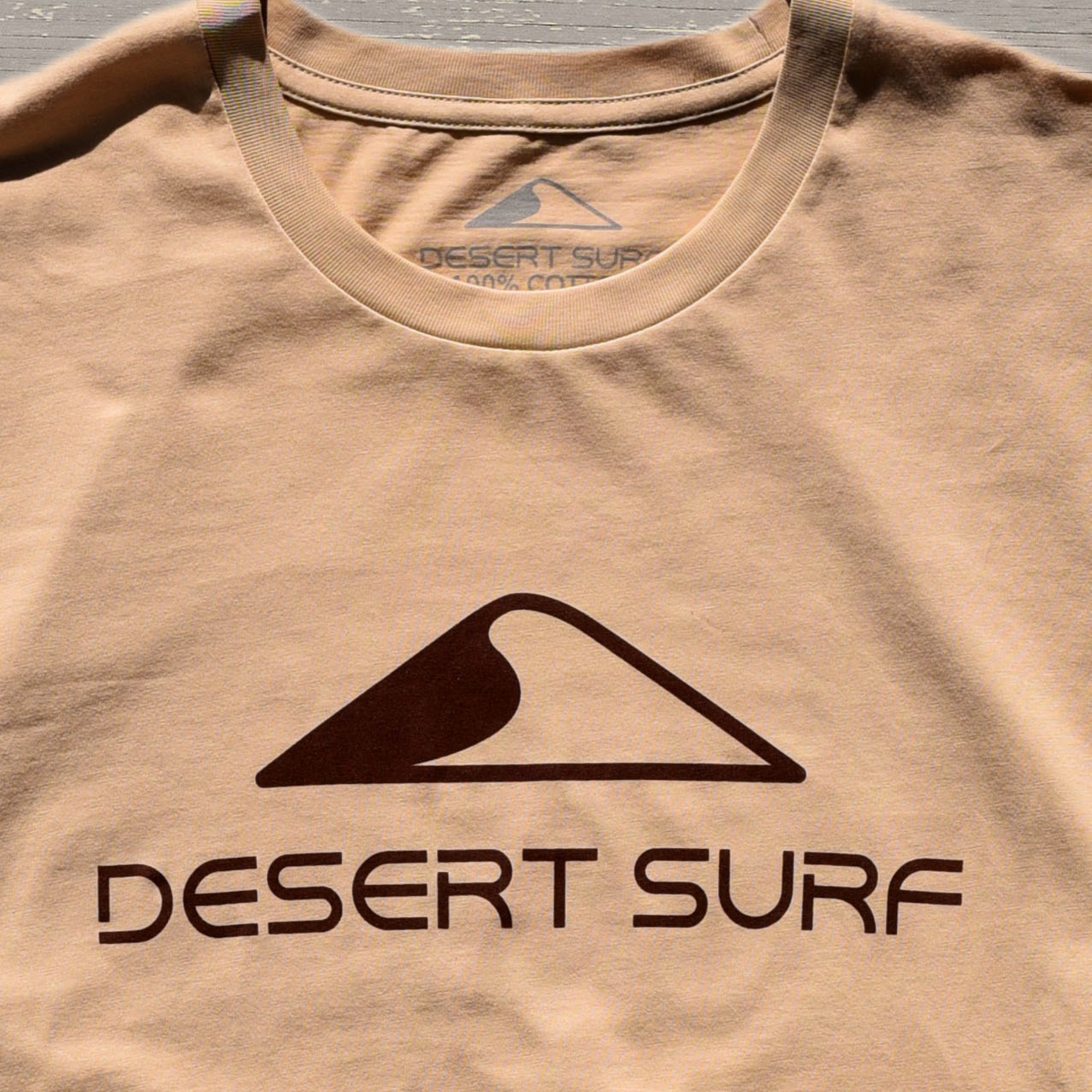 Desert Surf  - Short Sleeve T-Shirt - Tan