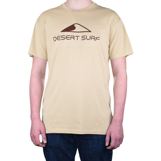 Desert Surf  - Short Sleeve T-Shirt - Tan