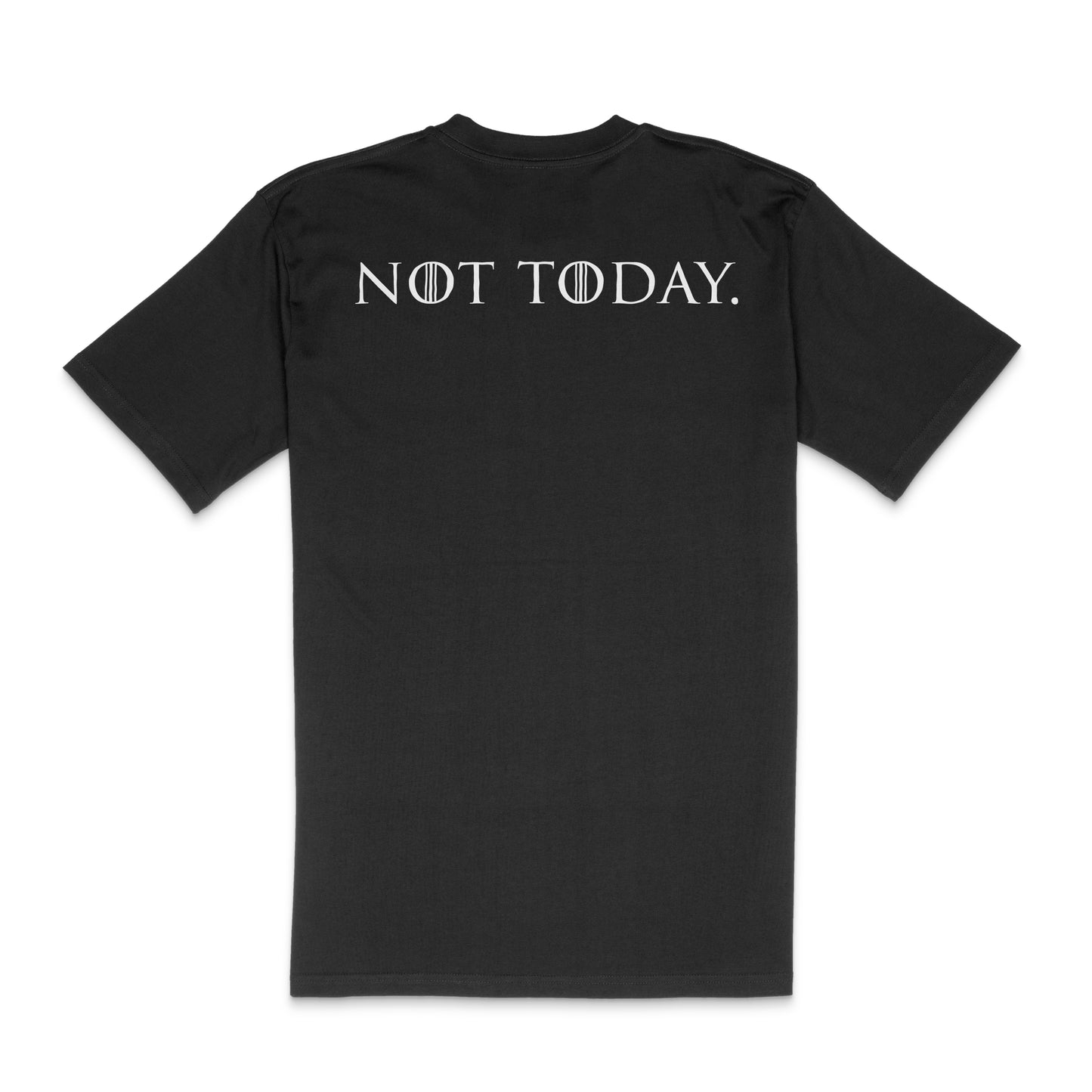 "What Do We Say to the God of Death?" Short Sleeve T-Shirt - Black