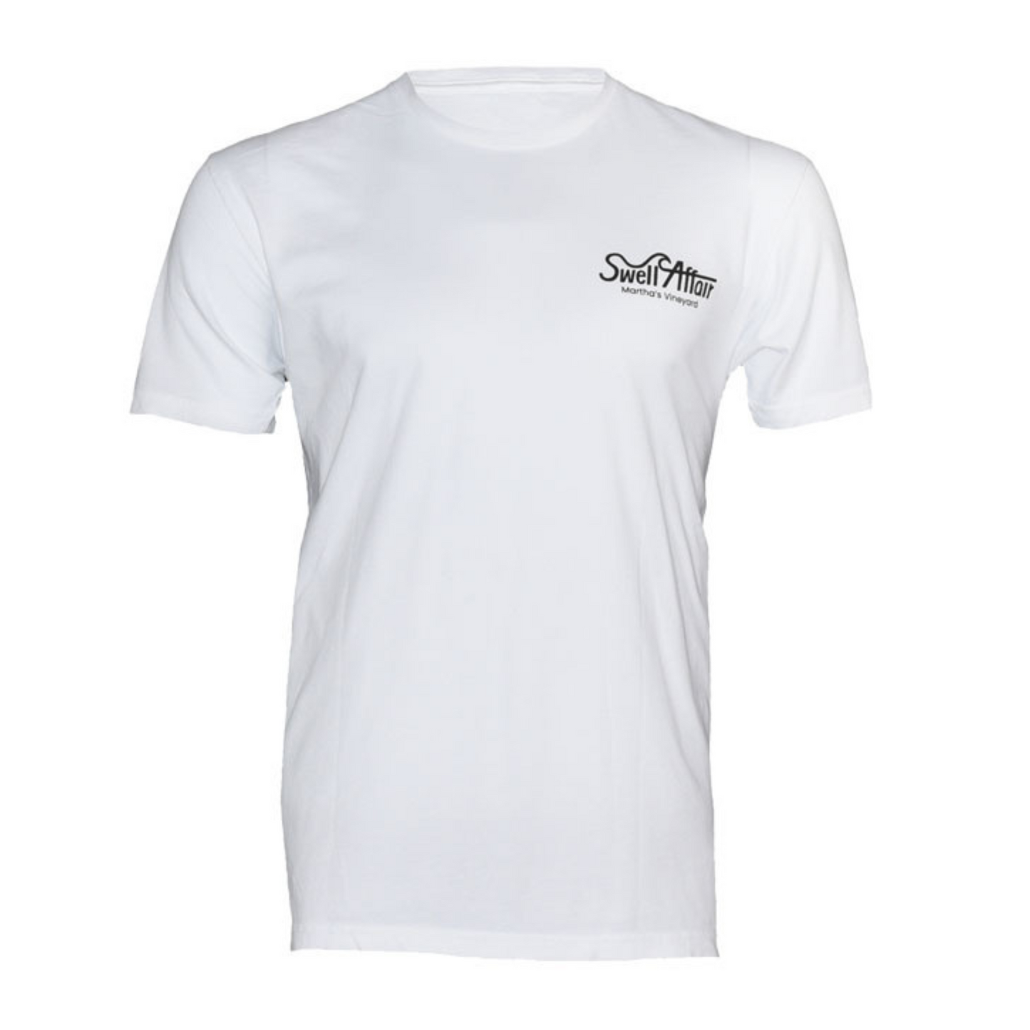 Swell Affair Single Fin - T-Shirt - White